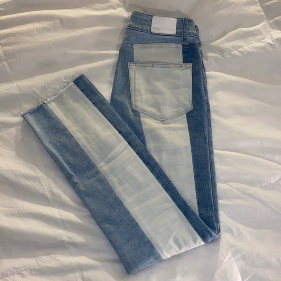 EUC PAIGE two toned jeans “Cindy” - Picture 2 of 10